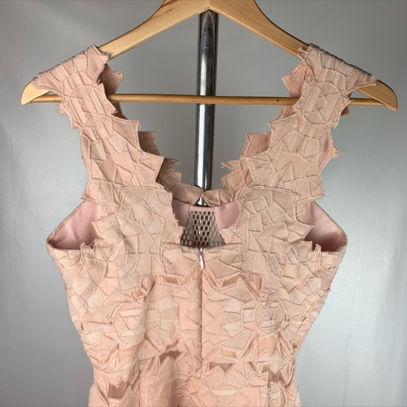 Jonathan Simkhai Brocade Midi Dres S/4 - Picture 6 of 7